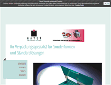 Tablet Screenshot of mayer-vt.de